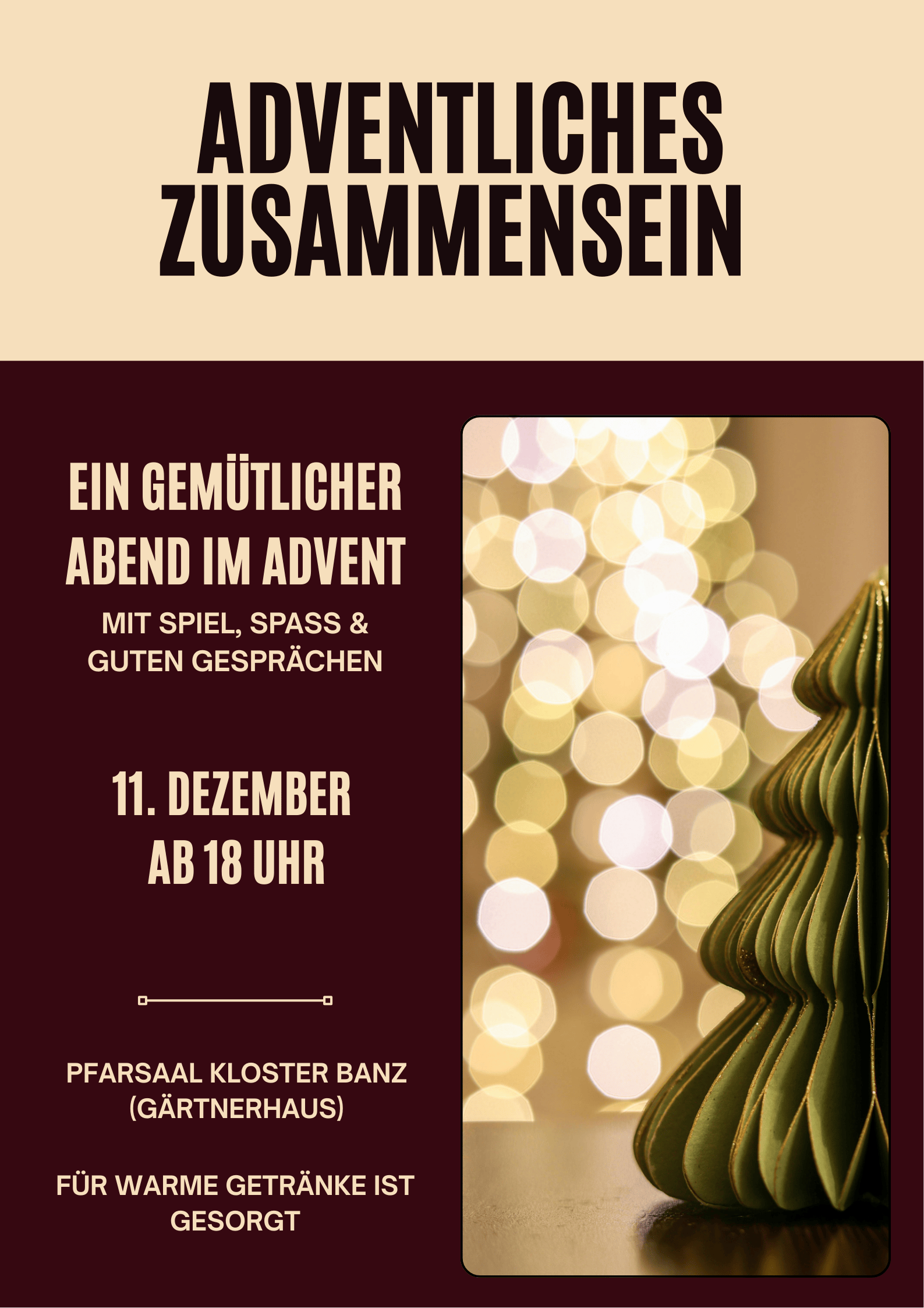 Adventliches Zusammensein