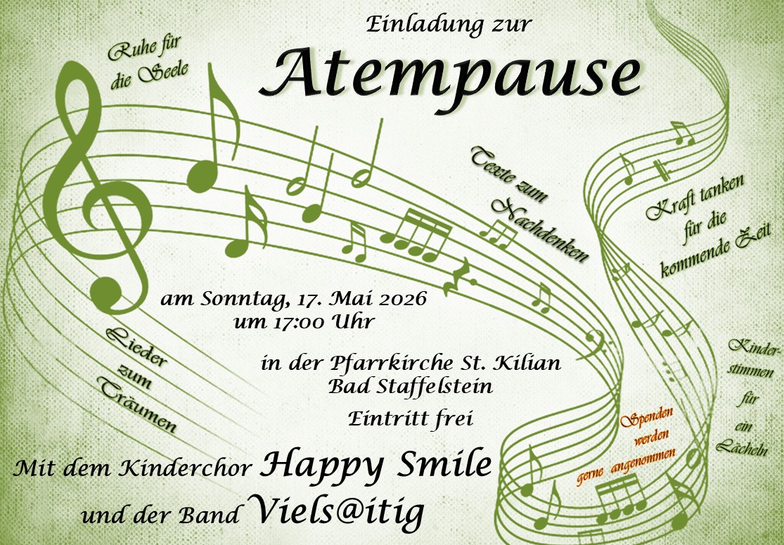 Atempause Mai 2026