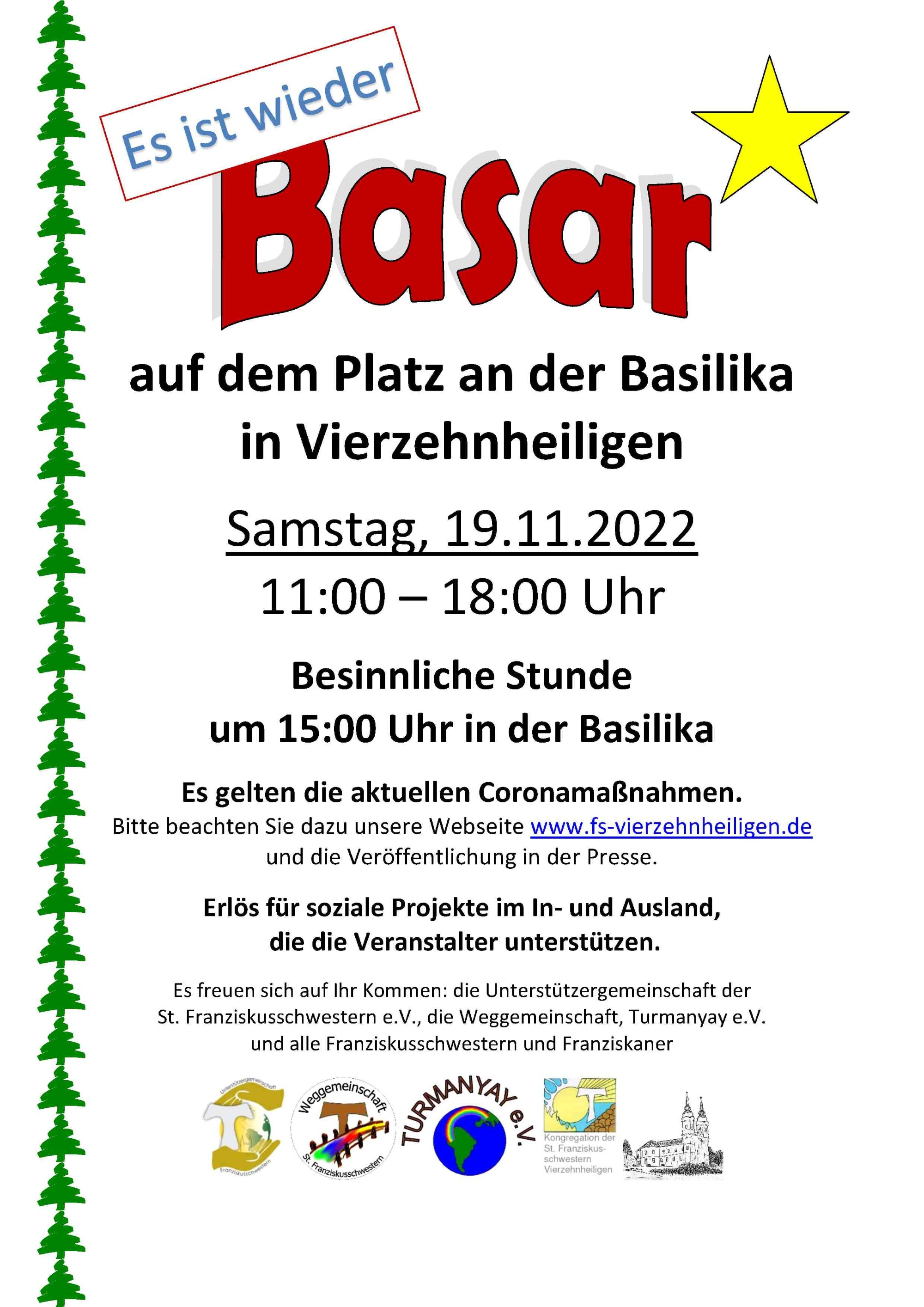 Basar Franziskusschwestern 2022