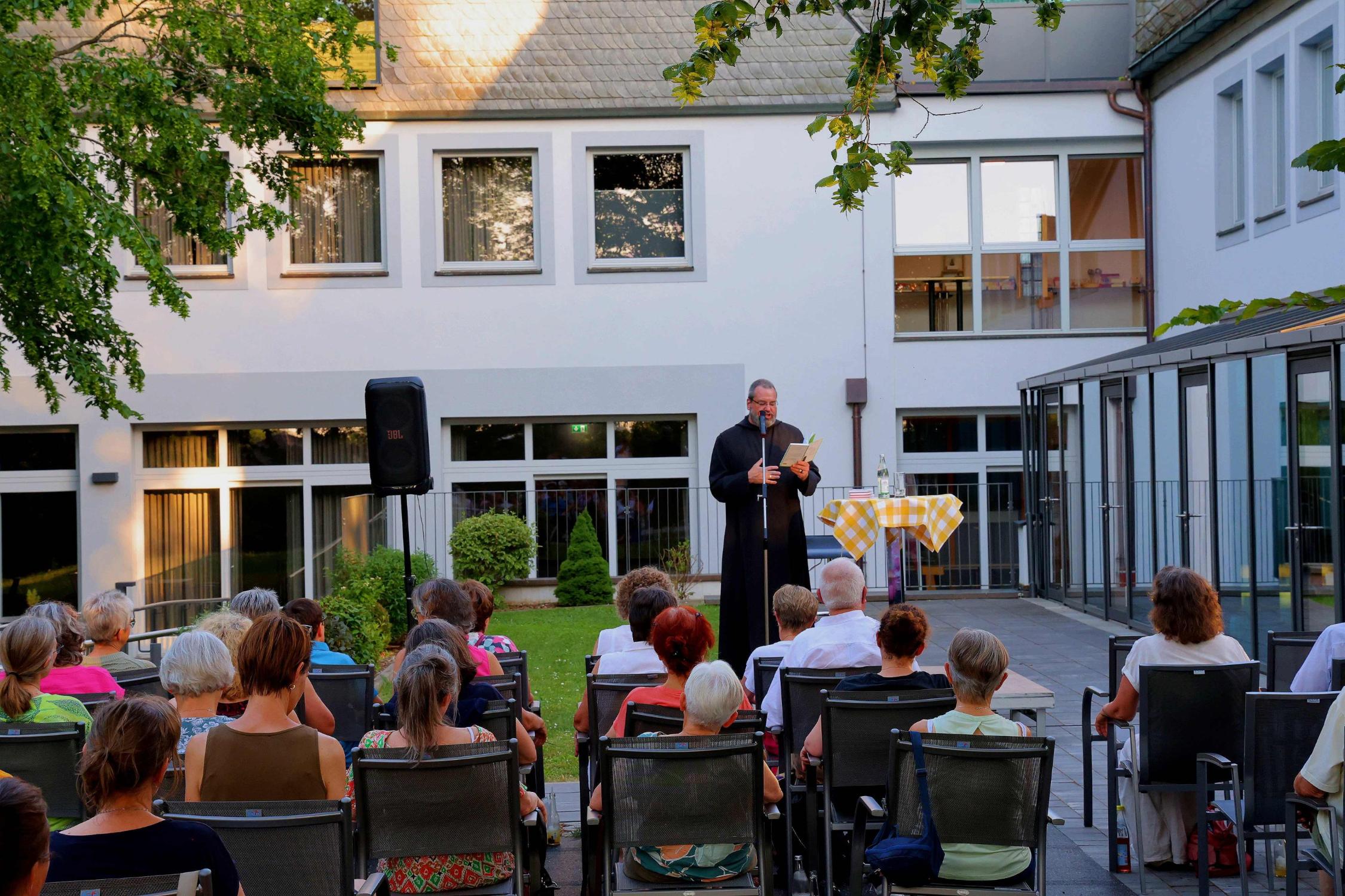 Der kleine Mönch in Vierzehnheiligen