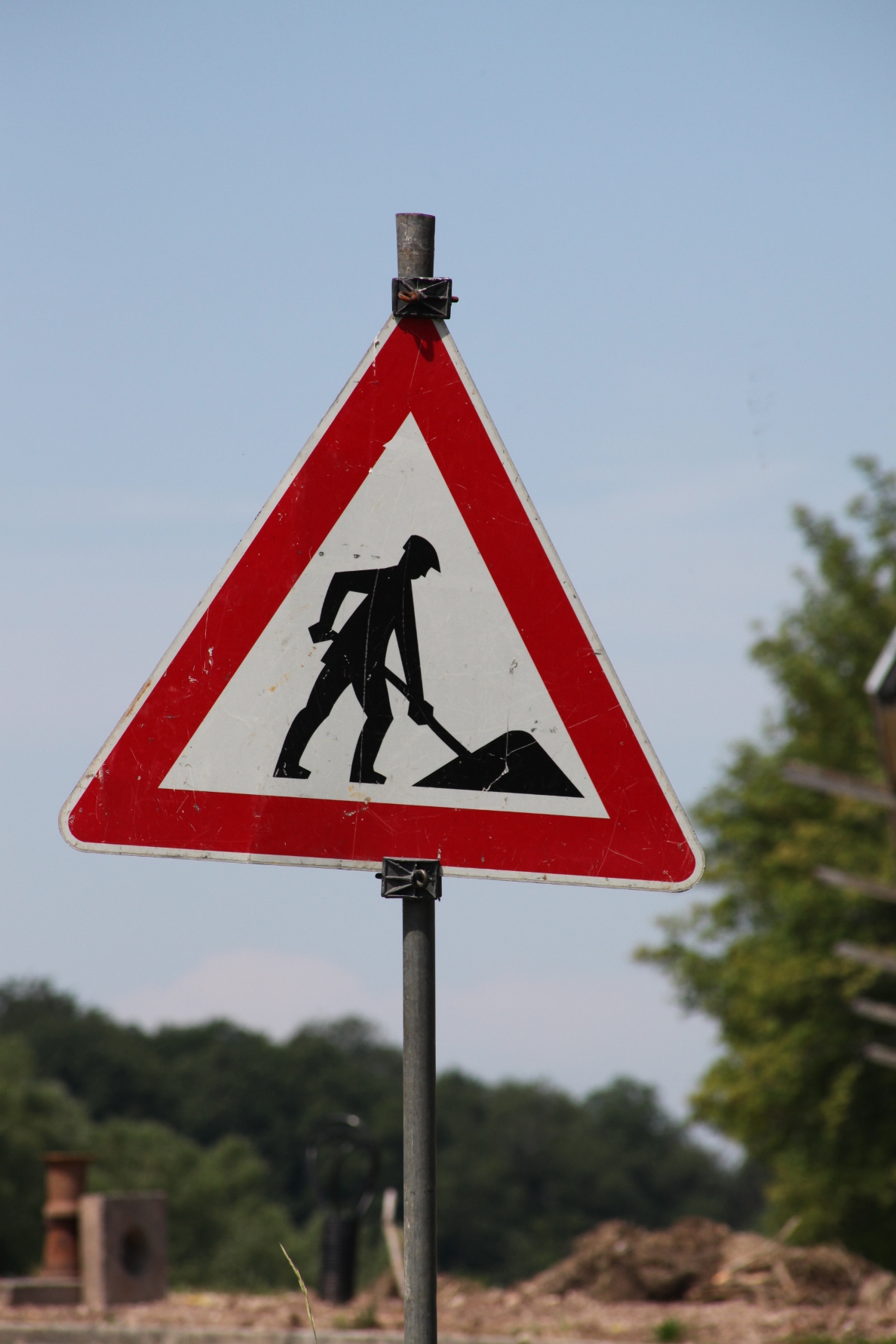 Beustellenschild