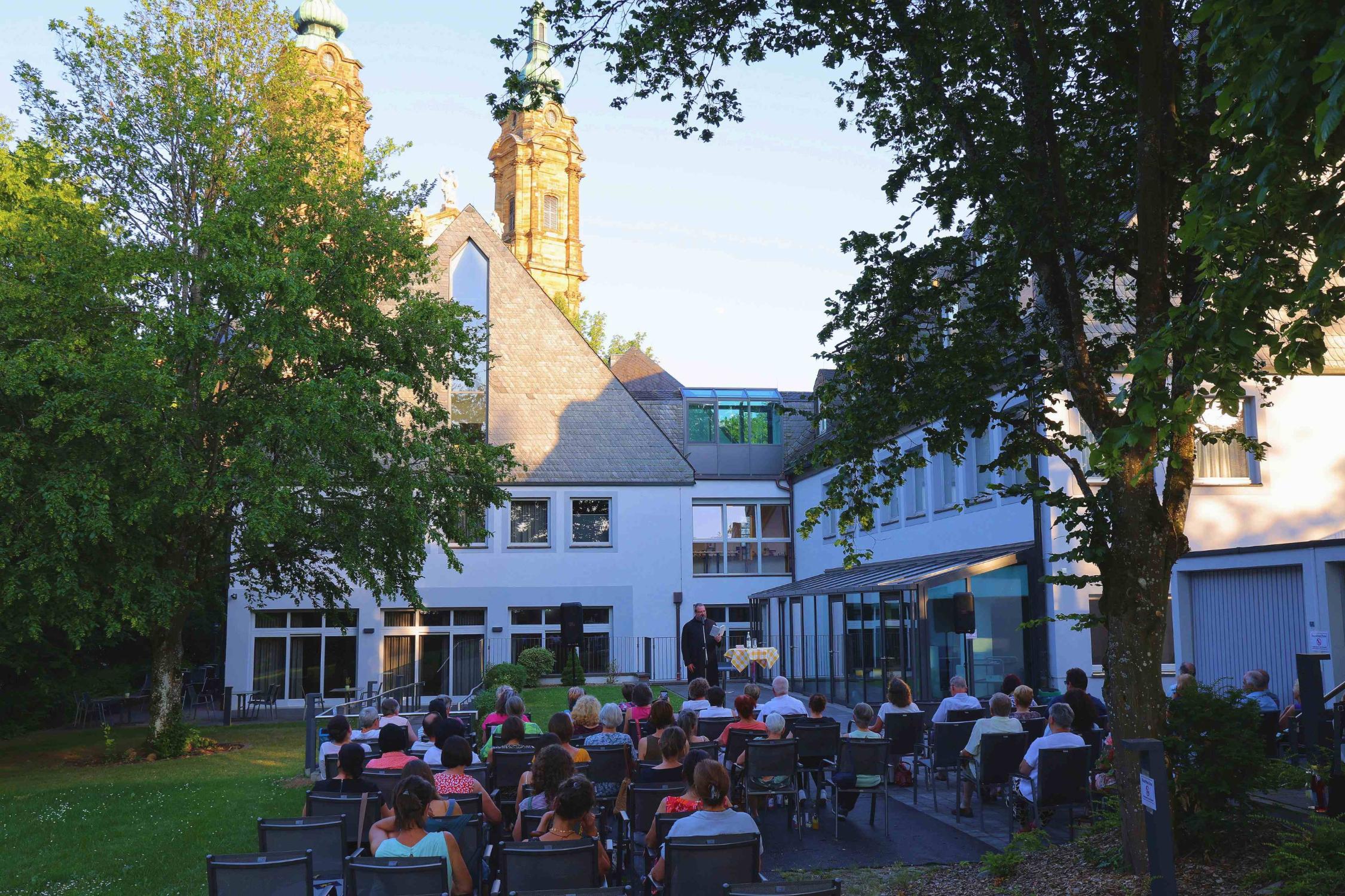 Der kleine Mönch in Vierzehnheiligen