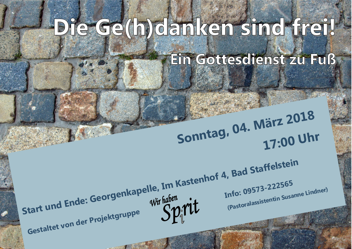 Die Gedanken sind frei