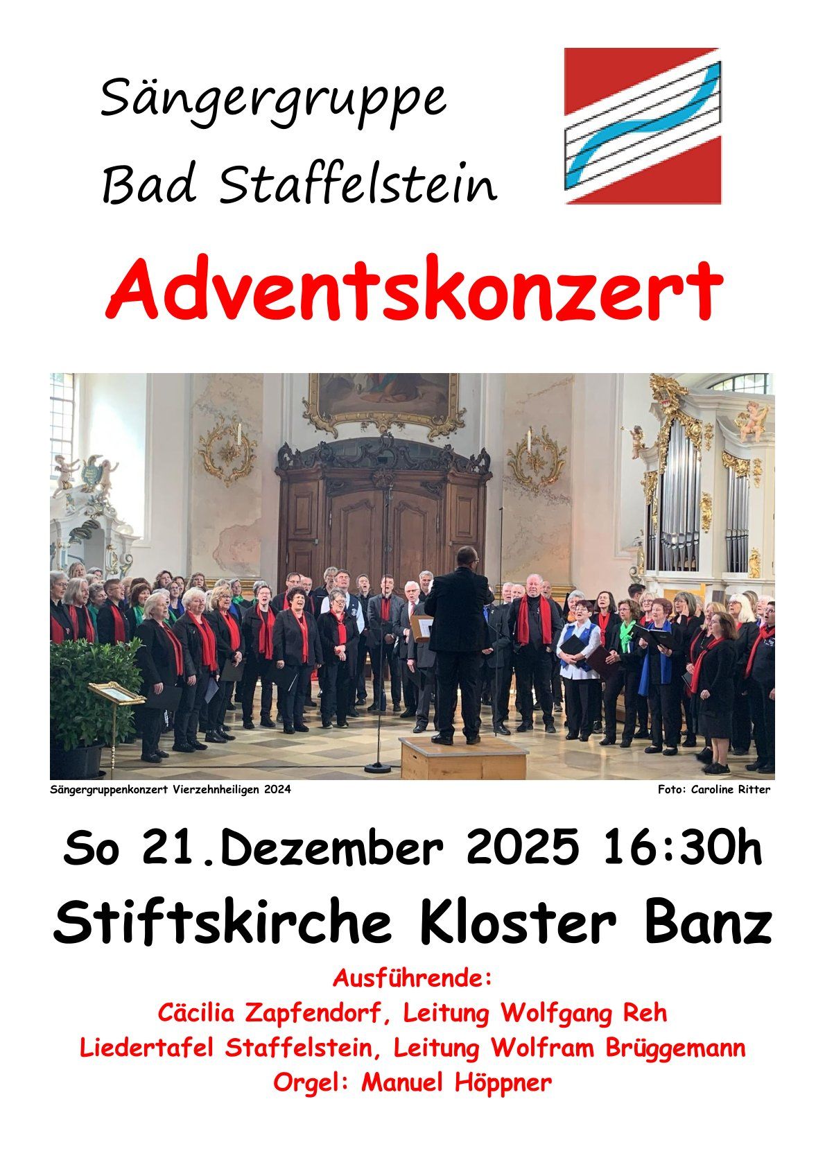 Adventskonzert Sängergruppe Bad Staffelstein