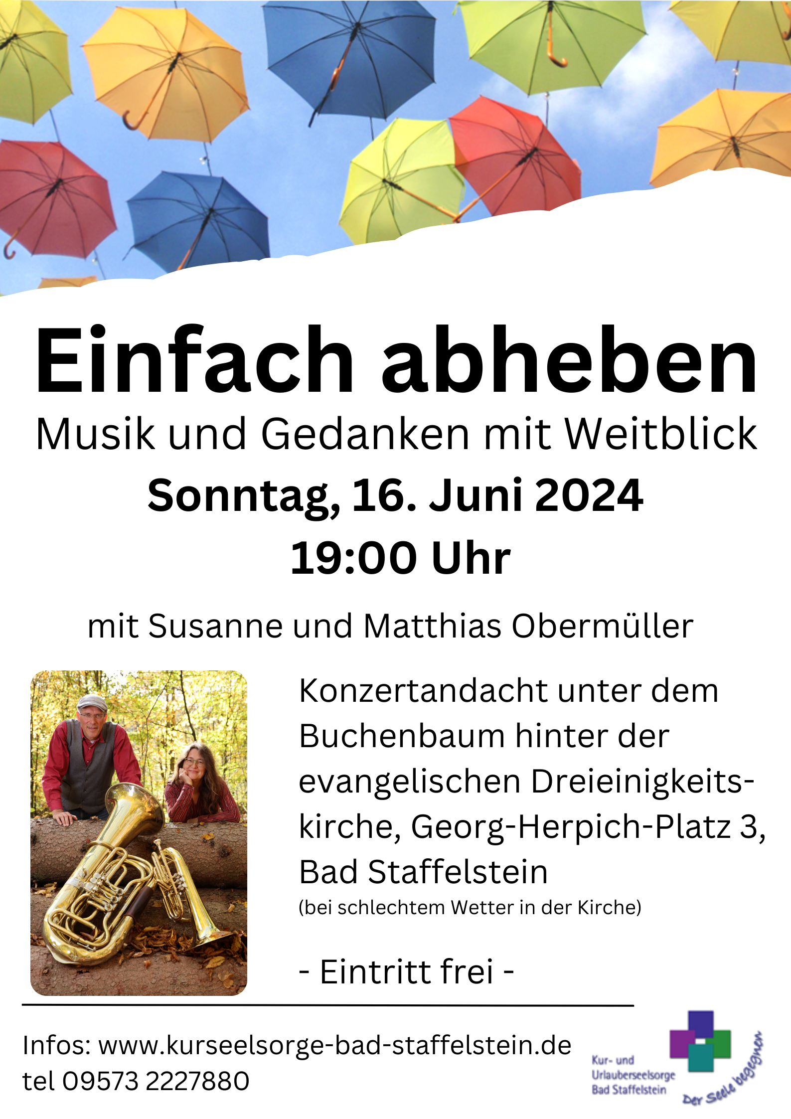 Einfach abheben Plakat