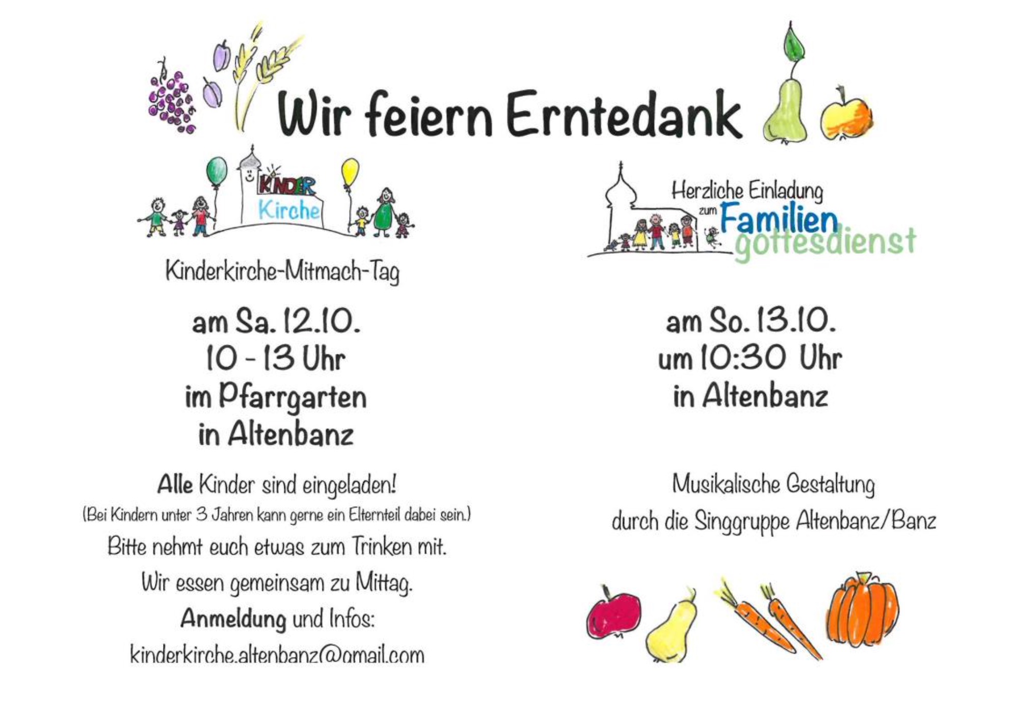 Erntedankfest 2024