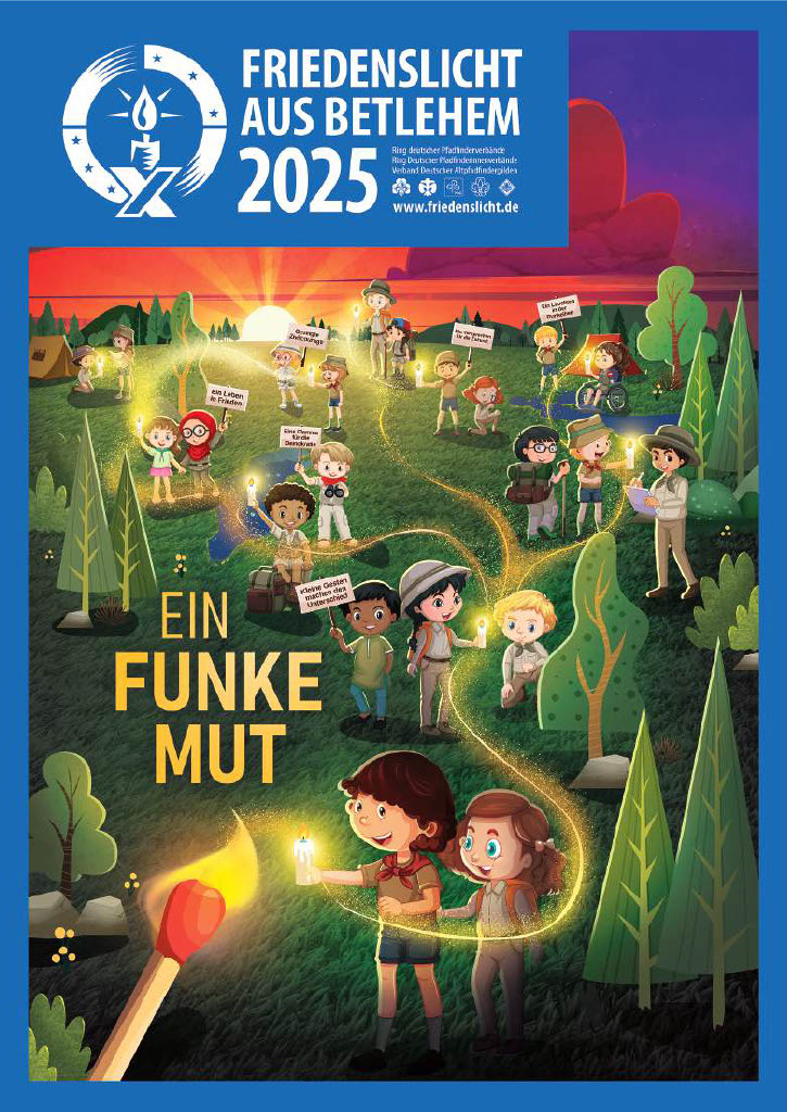 Friedenslicht Ankündigung