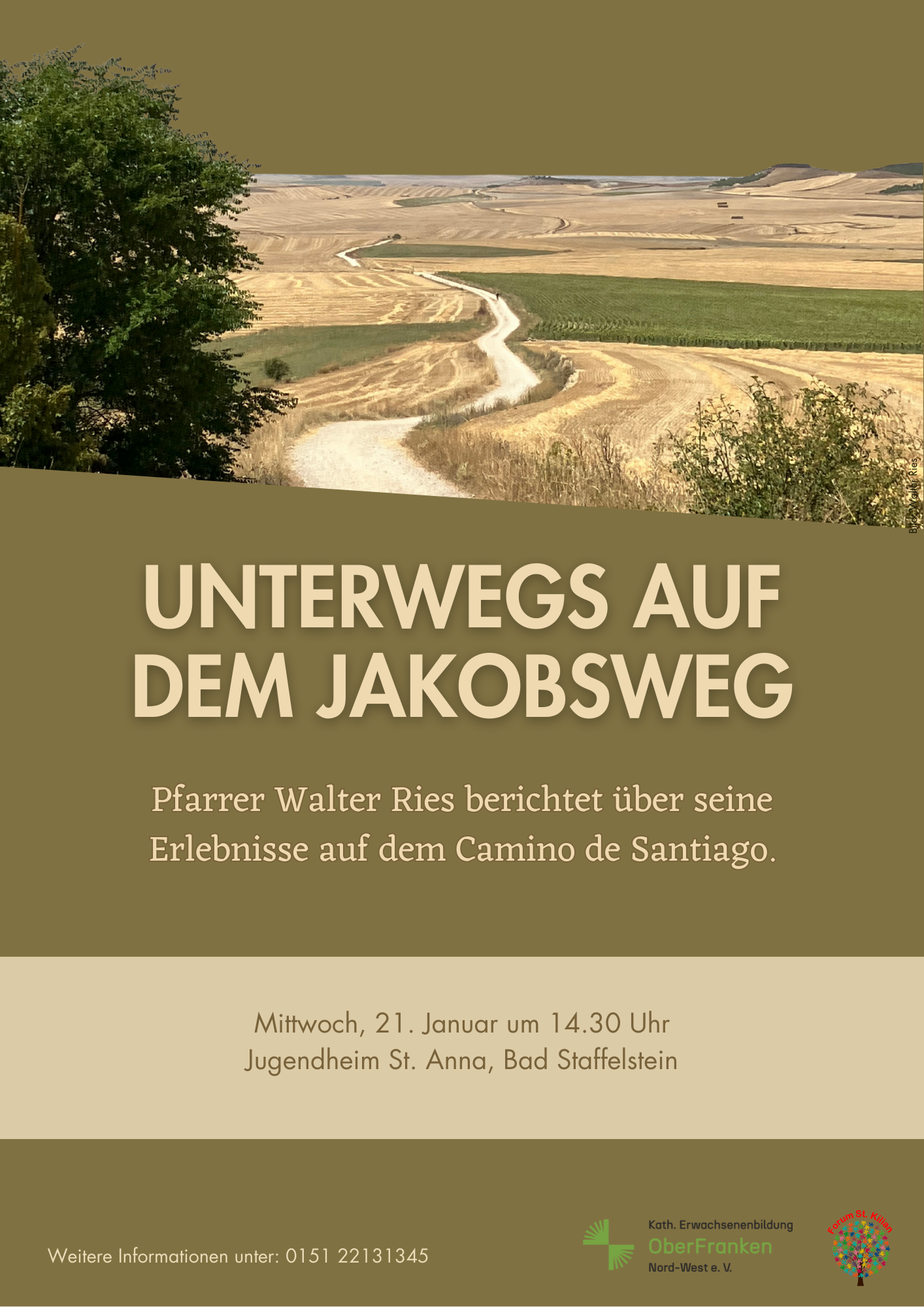 Jakobsweg Walter Ries