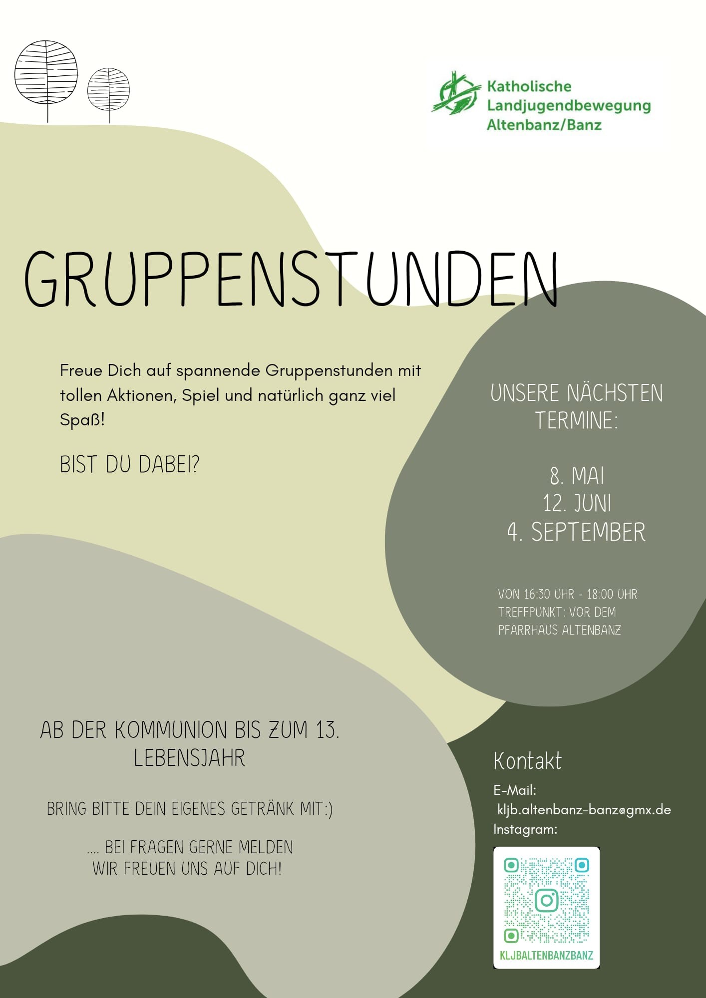Im September 2026 findet wieder eine KLJB-Gruppenstunde statt