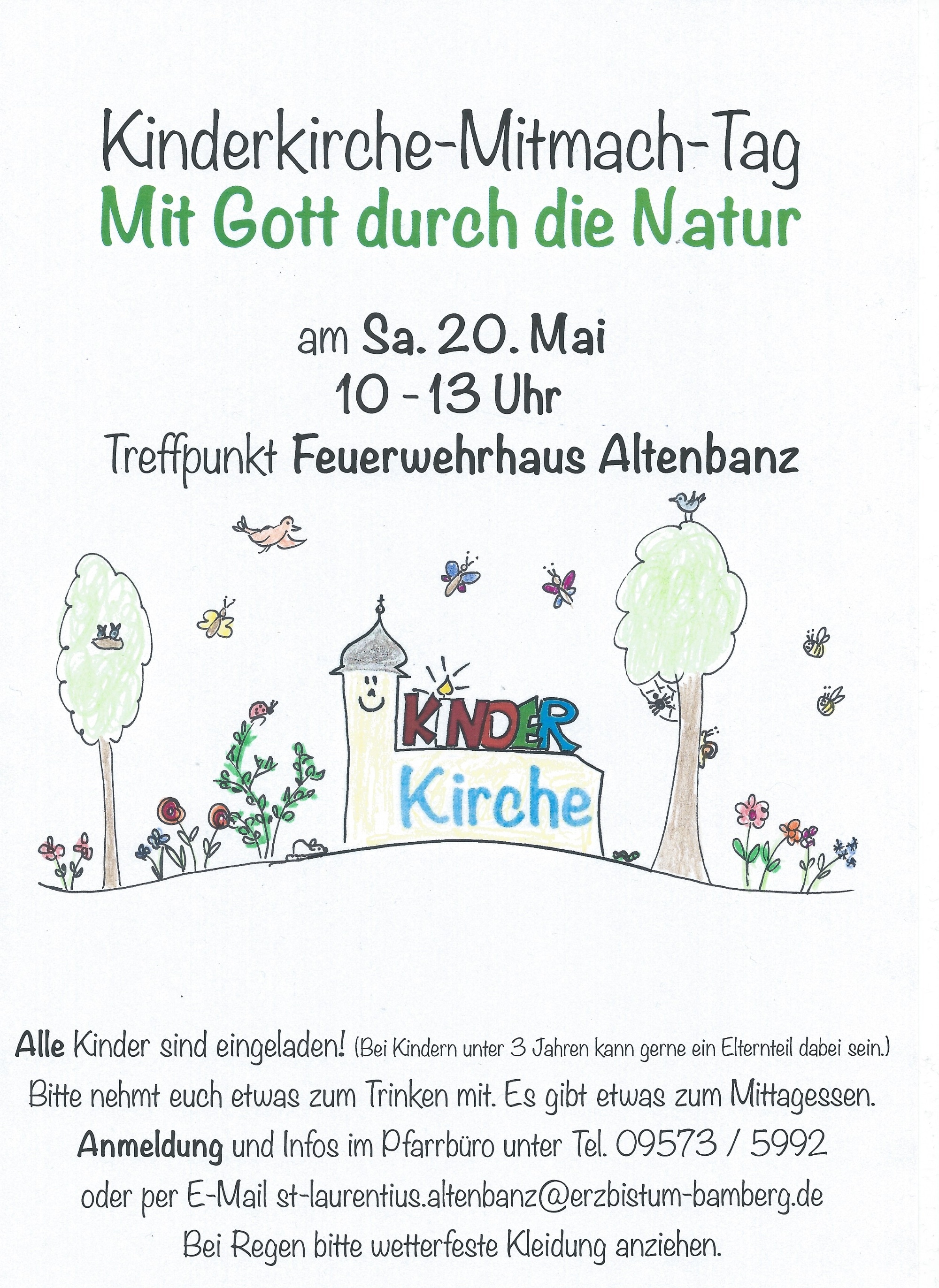 Kinderkirche-Mitmach-Tag Mai 2023