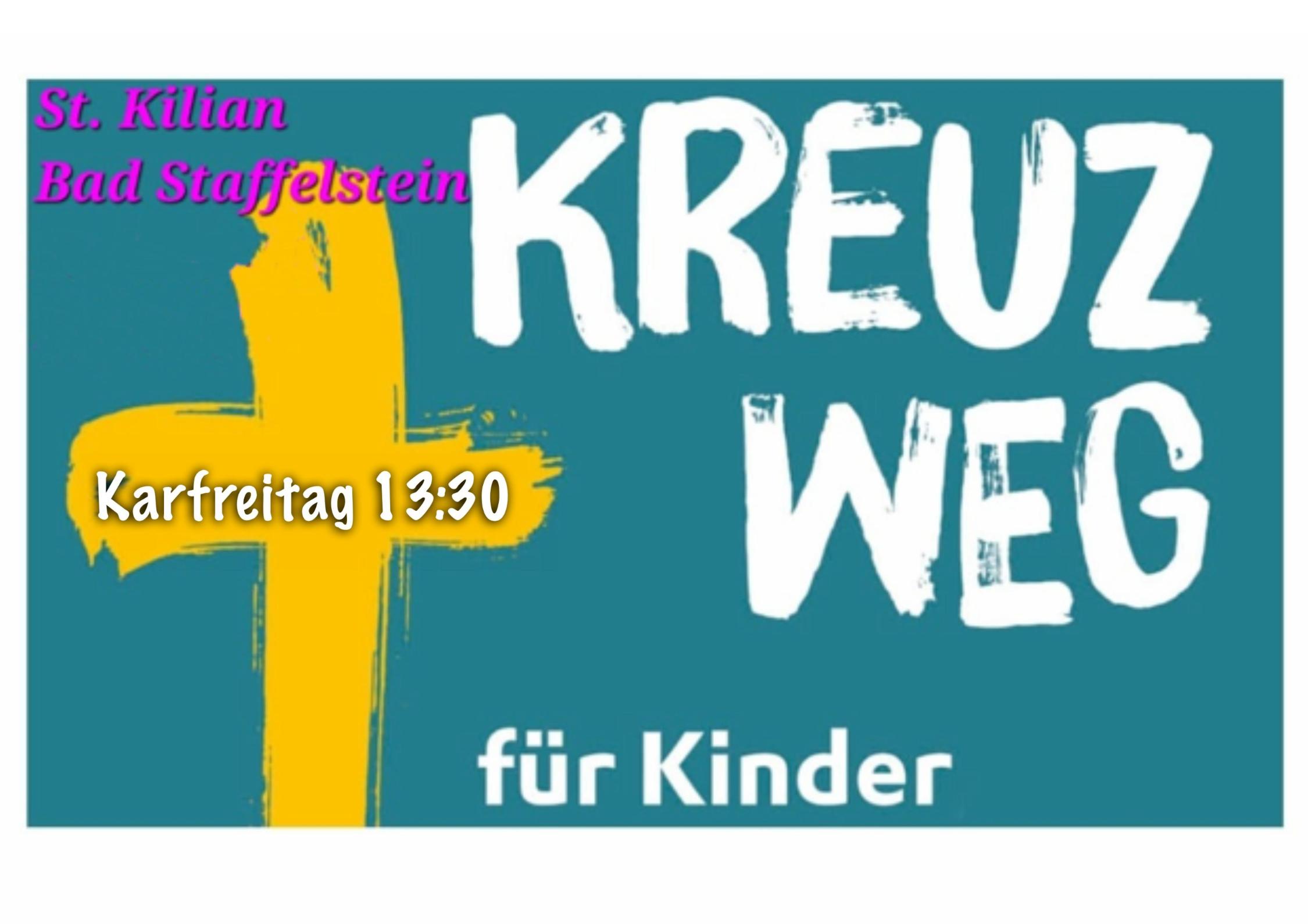 Kinderkreuzweg Karfreitag Poster