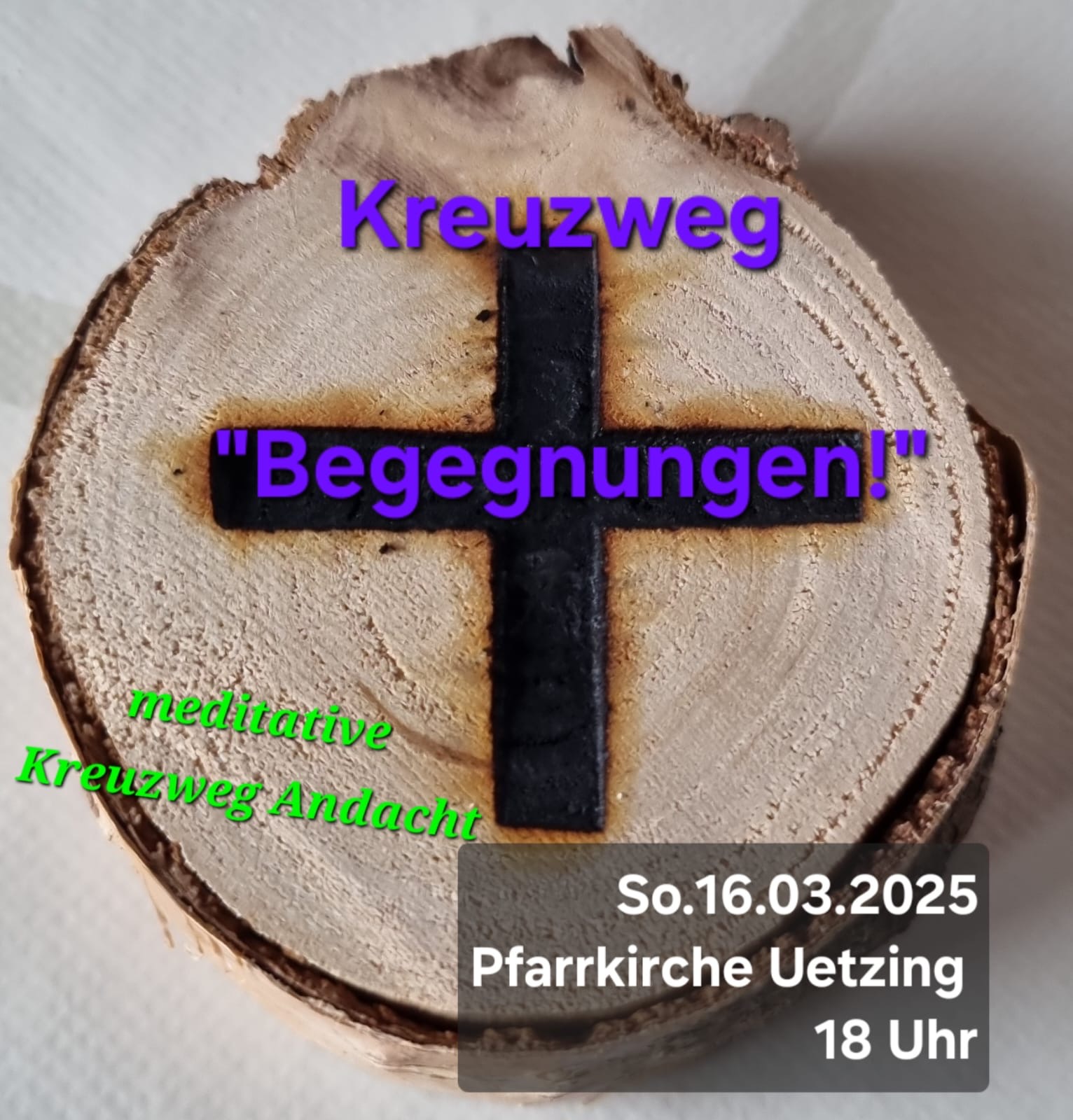 Kreuzwegandacht Uetzing 2025