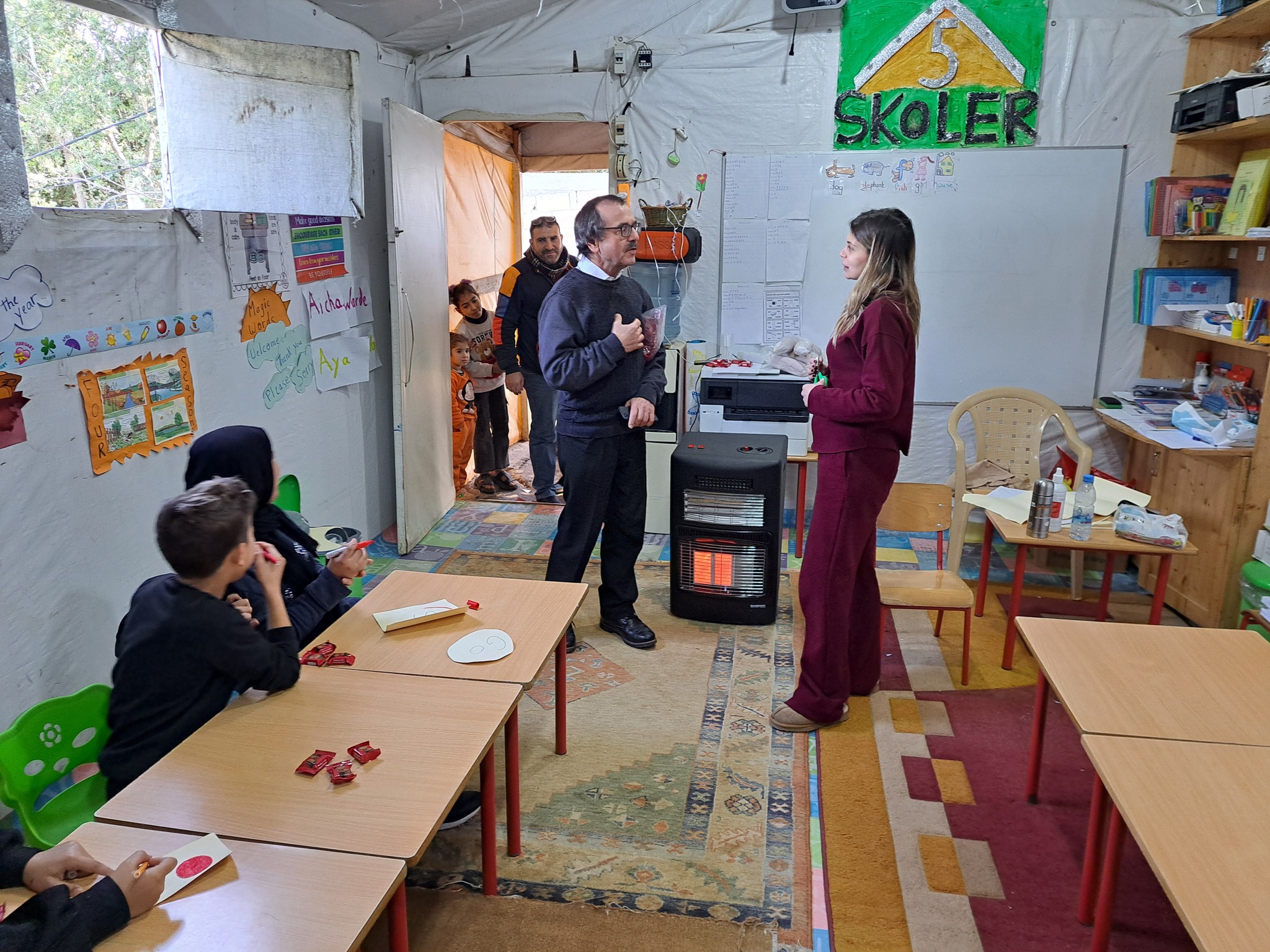 Annas Linnas Schule im Libanon