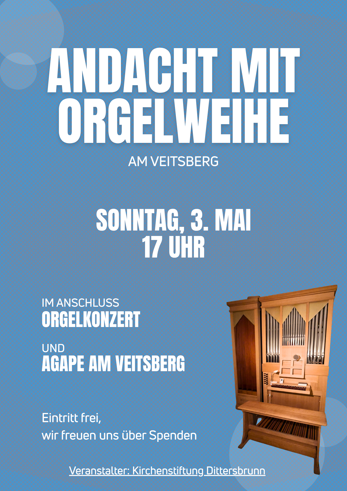 Orgelweihe Veitsberg