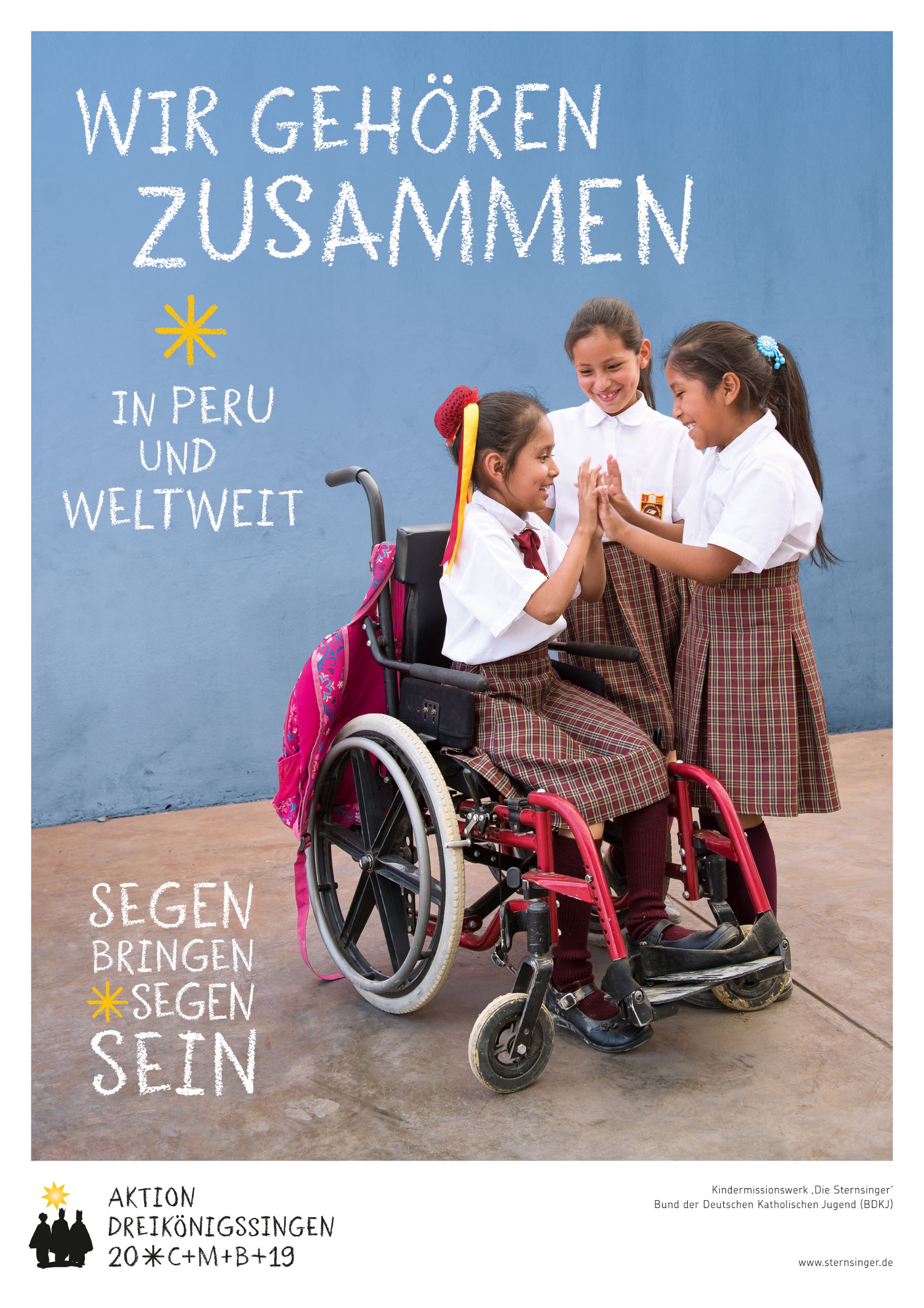 Plakat Sternsinger 2019