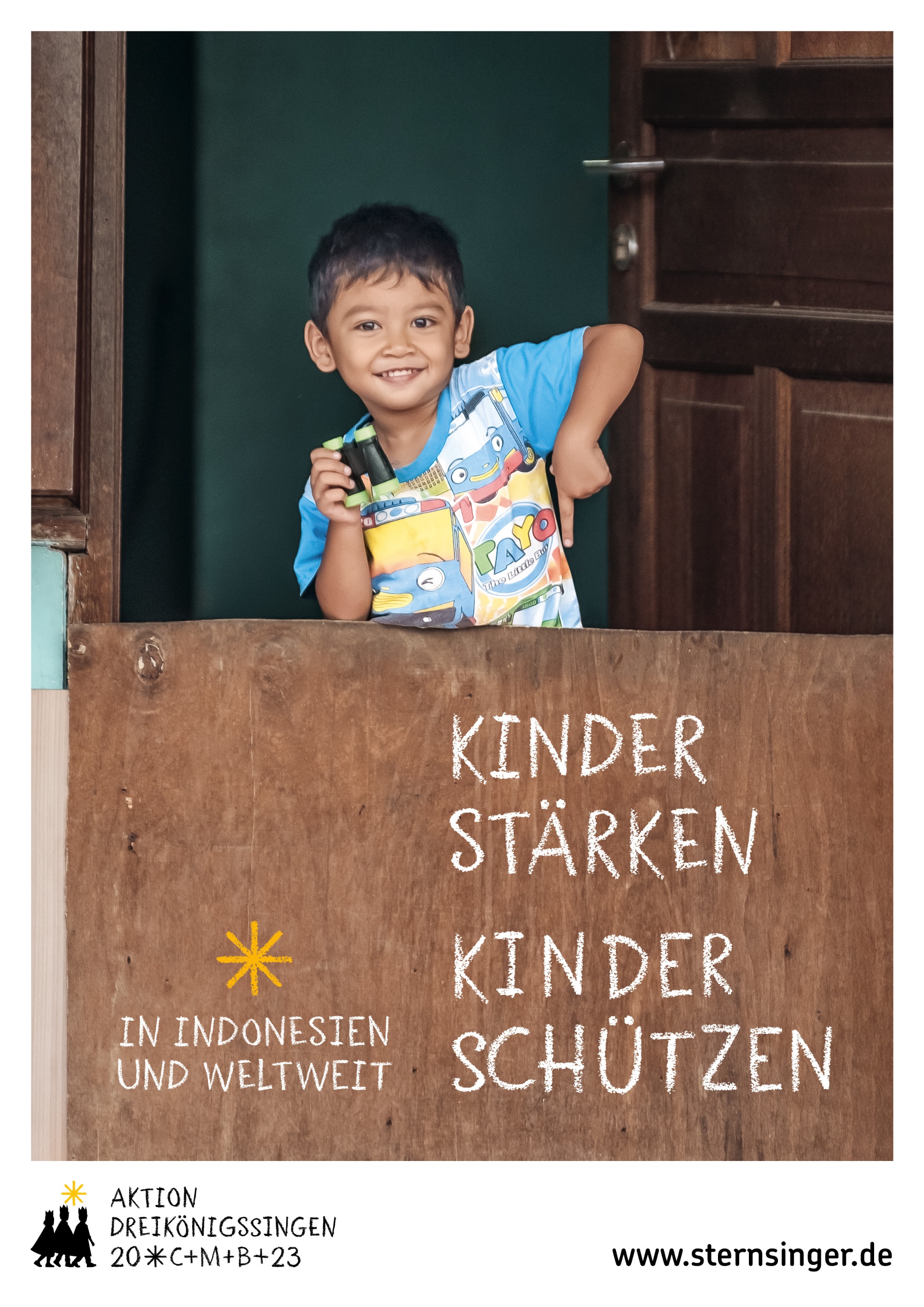 Plakat Sternsinger 2023