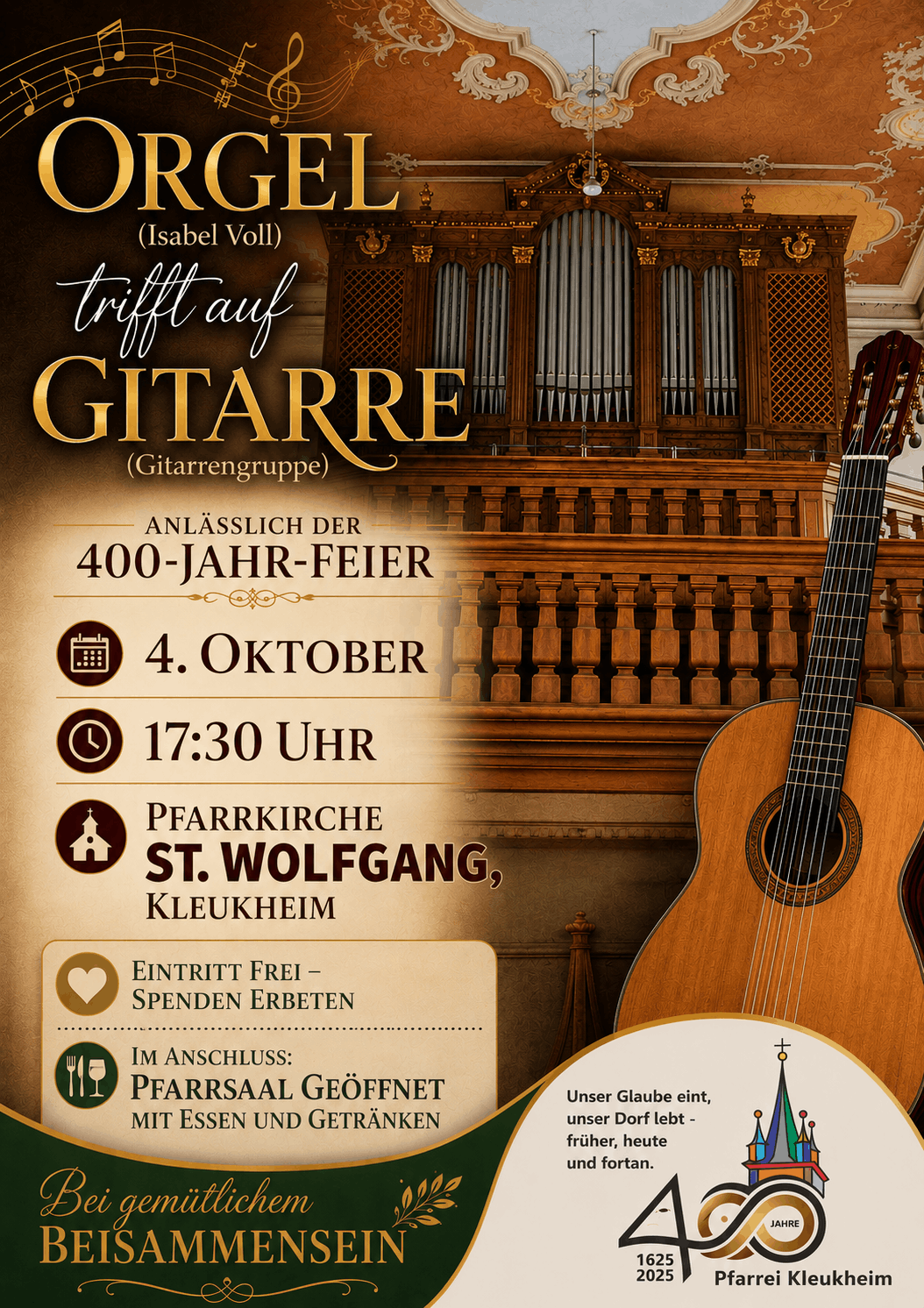 Plakat Konzert Kleukheim
