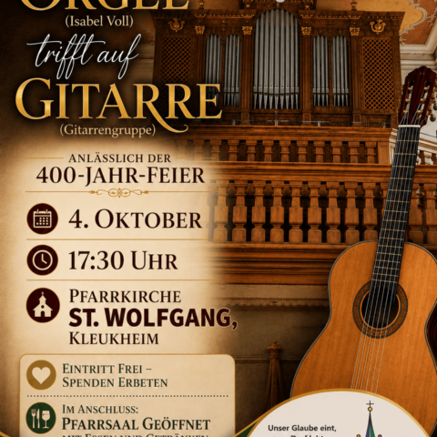 Plakat Konzert Kleukheim