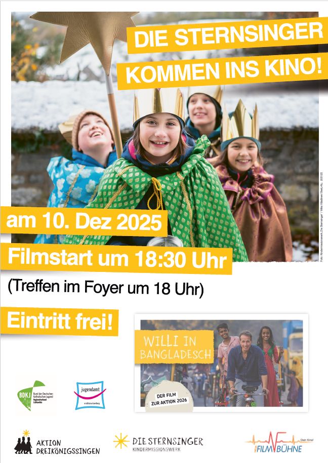 Sternsingerfilm in der Neuen Filmbühne Lichtenfels