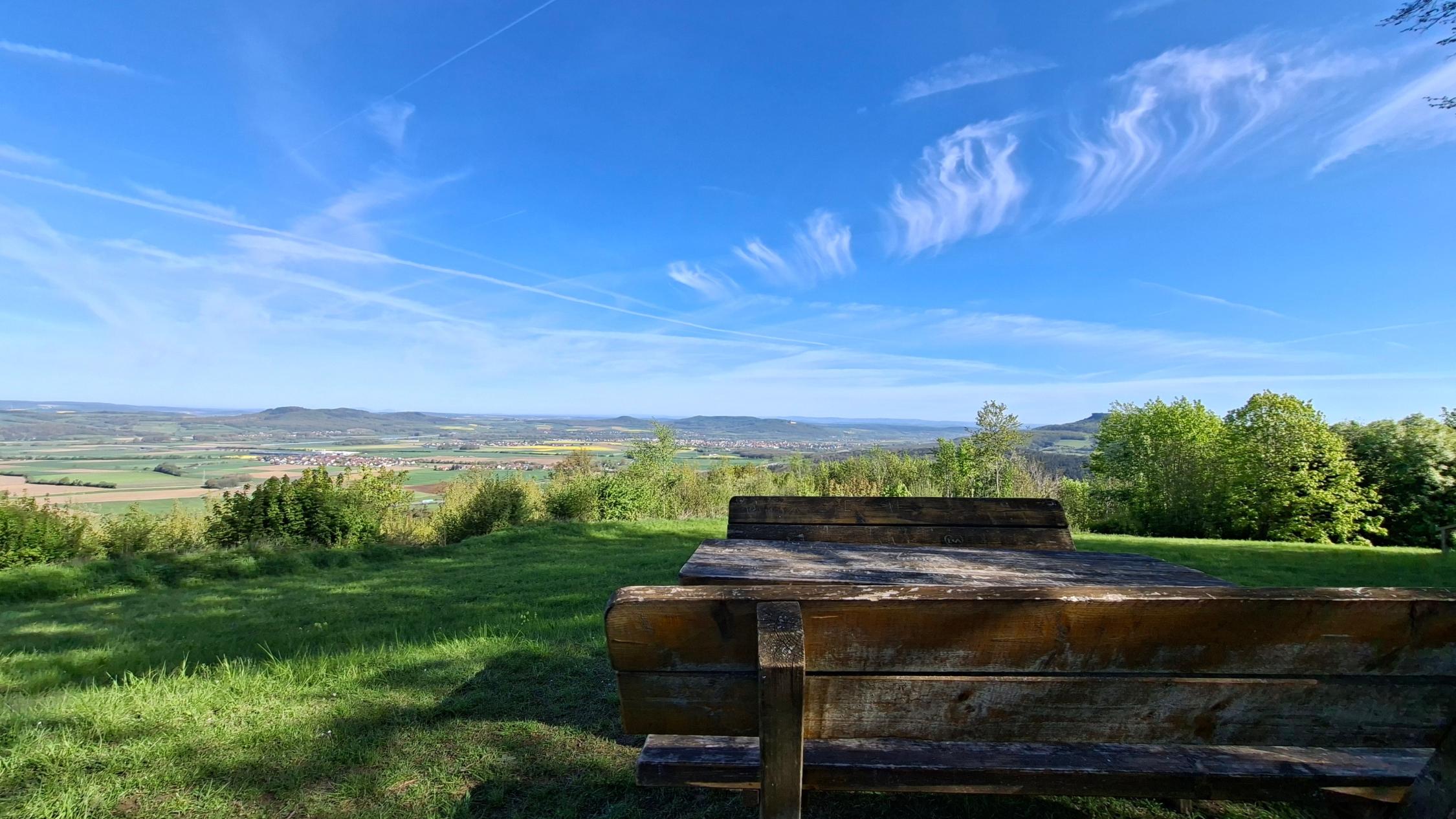 Veitsberg Blick auf den Staffelberg