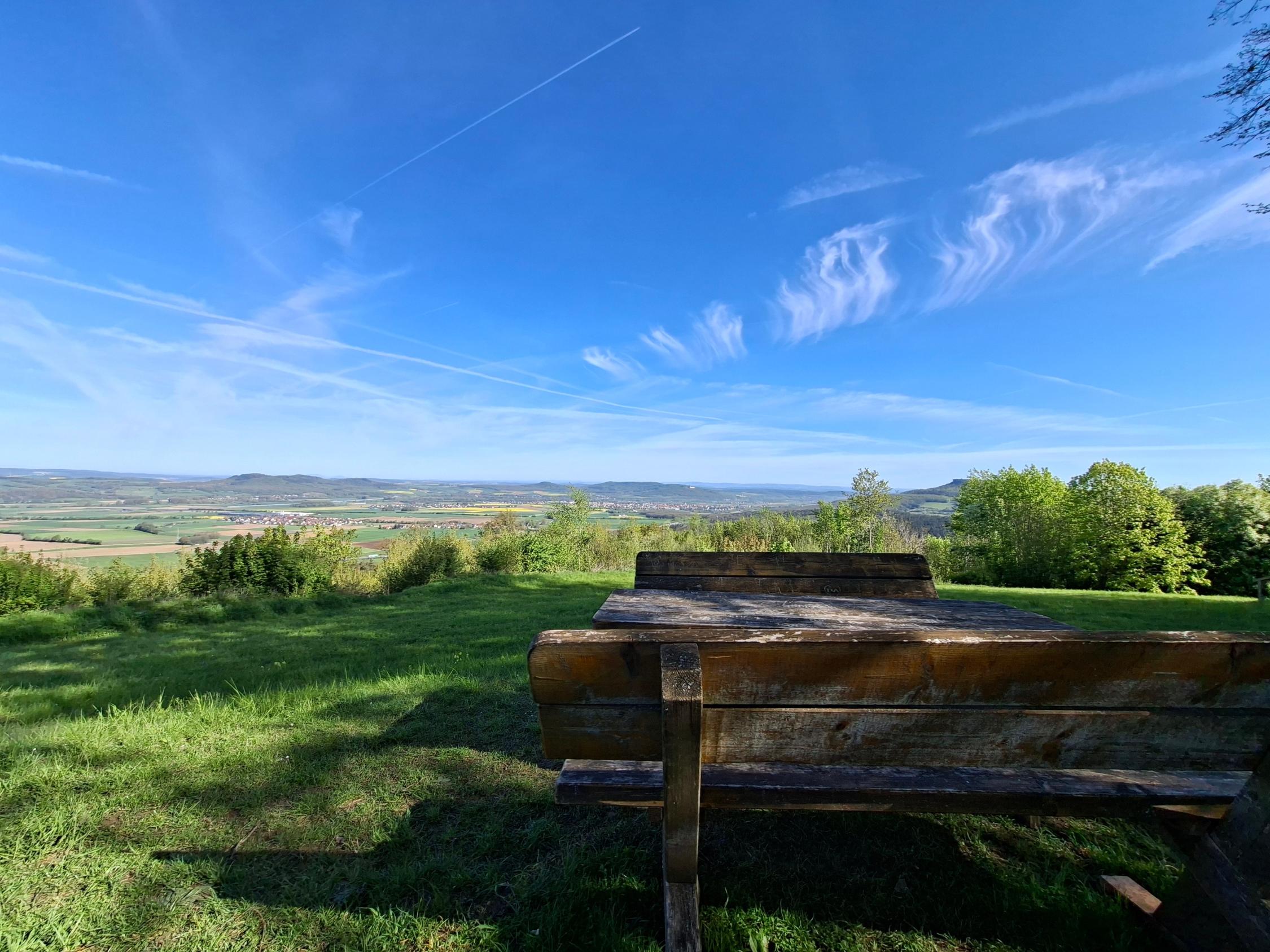 Veitsberg Blick auf den Staffelberg