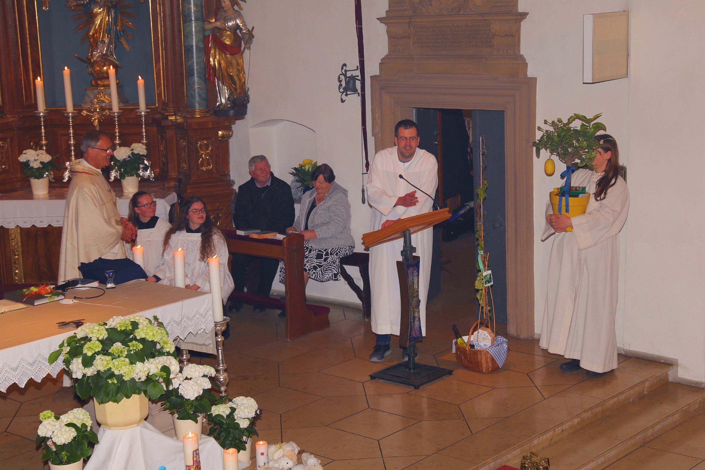 Verabschiedung von Pfarrer Georg Birkel