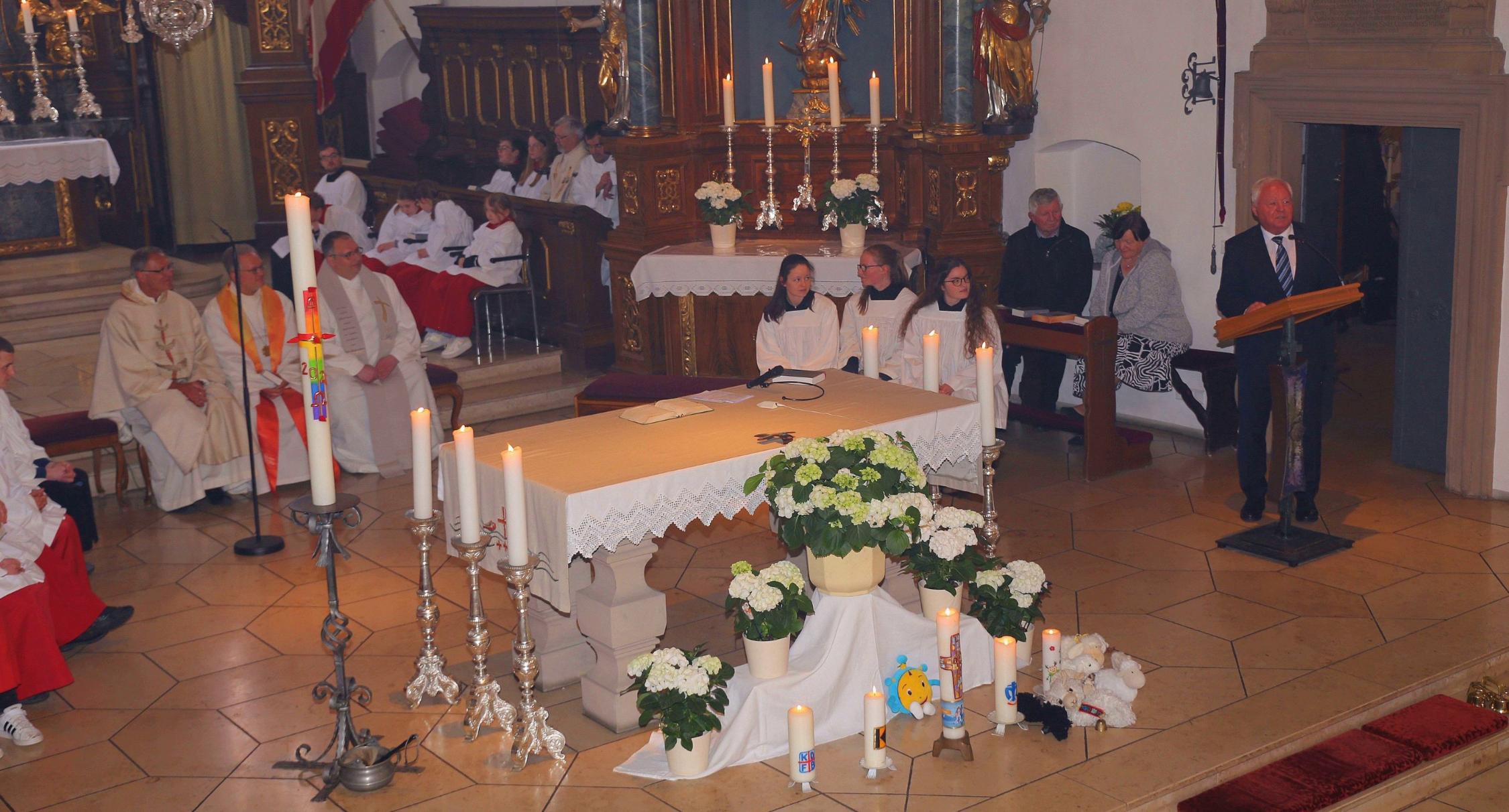 Verabschiedung von Pfarrer Georg Birkel