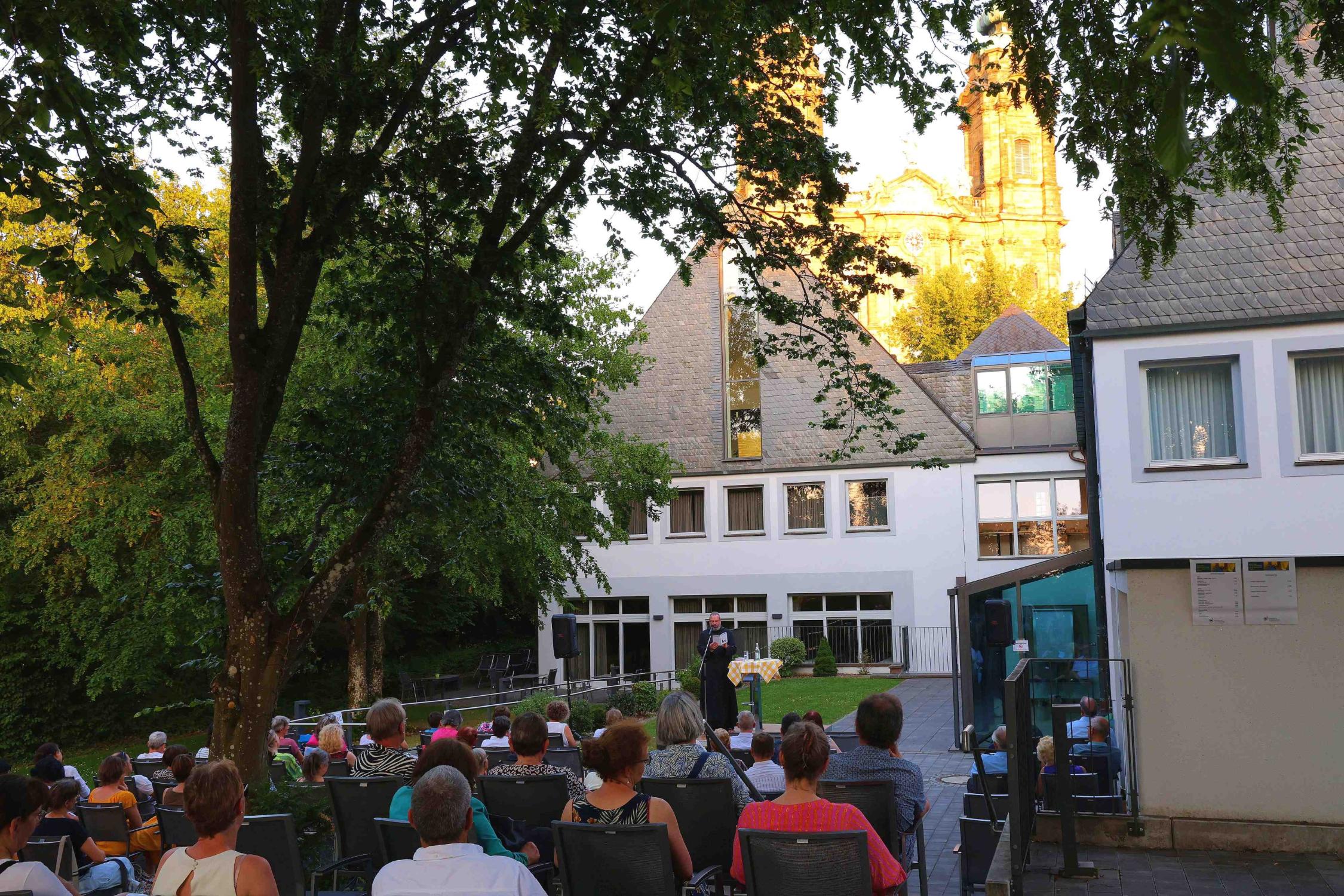 Der kleine Mönch in Vierzehnheiligen
