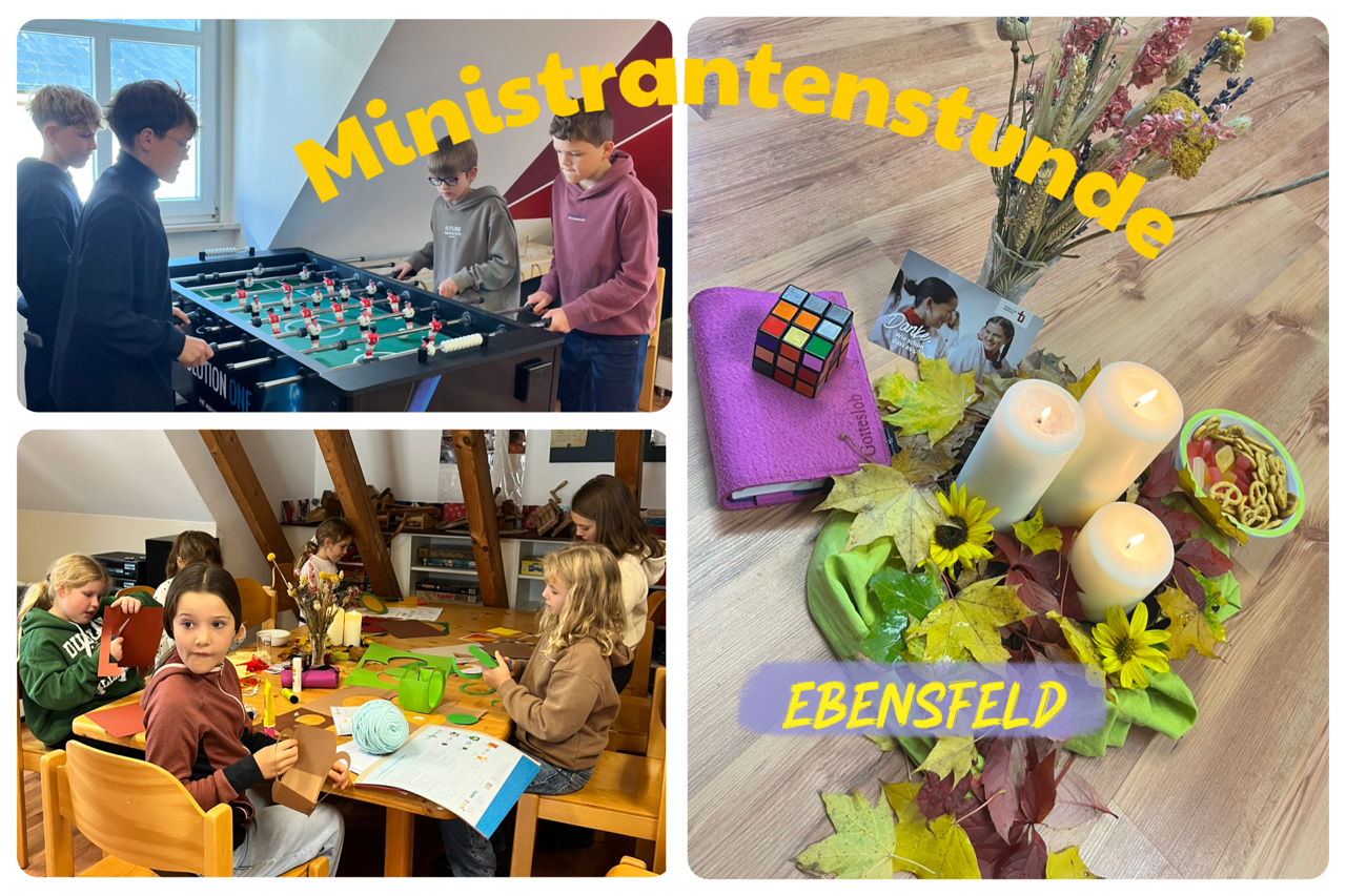 Kunterbunte Ministrantenstunde Ebensfeld